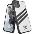 Produktbild: adidas Handyhülle Entwickelt für iPhone 11 Pro Max Hülle, Fallgeprüfte Hüllen, stoßfeste erhöhte Kanten, Original Schutzhülle, Weiß und Schwarz Streifen