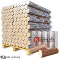 Produktbild: 960 kg Nestro Briketts !SONDERAKTION! Hartholzbriketts aus Buche & Eiche | 96 x 10 kg Holzbrikett auf Palette | Energie Kienbacher®