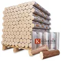 Produktbild: 960kg Palette Nestro BrikettTOP SONDERAKTION Hartholzbriketts aus Buche und/oder Eiche Kamin Ofen Heizen Holz Gluthalter Brennholz Premium Öko Holzbriketts | Energie Kienbacher