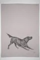 Produktbild: 17,30 Hamburg Geschirrtuch Hund, Halbleinen, (1-tlg), 50x70cm, Siebdruck