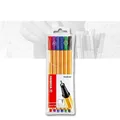 Produktbild: (0,58€/Stück) Stabilo Point 88 - 6er Etui Fineliner, Strichstärke 0,4 mm 6 Stück