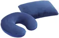 Produktbild: Maximex 2-in-1 Reisekissen mit Nackenstütze, blau