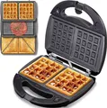 Produktbild: 3in1 Kontakt-Grill, Waffeleisen, Sandwich-Maker, Melissa 16240110, Multi Toaster