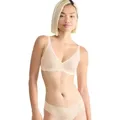 Produktbild: sloggi Soft-BH ZERO Microfibre 2.0 nahtlos, mittlerer Halt, Microfaser, weich beige L