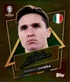 Produktbild: Topps EURO EM 2024 Sticker ITA SP - Federico Chiesa - Star Player Gold Signature