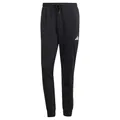 Produktbild: adidas Herren Essentials Feelcozy French Terry Pants, Black/White, S