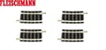 Produktbild: Fleischmann N 9128-S Gebogenes Gleis R2, 7,5° (4 Stück) - NEU