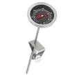 Produktbild: Küchenprofi Frittier-Thermometer aus Edelstahl mit praktischem Clip, Küchenthermometer, Grillthermometer, Fleischthermometer analog, 0-300 °C Skala in °C und °F ablesbar, 21,2 cm