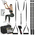 Produktbild: NEOLYMP Schlingentrainer mit Türanker & Befestigungsgurt – Verstellbarer Sling Trainer für Zuhause, Outdoor & Reisen – Widerstandsbänder Set für funktionelles Ganzkörpertraining (Schlingentrainer Set)
