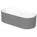 Produktbild: BetteLux Oval Couture, Badewanne 180x80x45cm, 3466TX, 3466-000TX, Farbe: Weiß