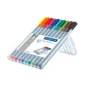 Produktbild: Staedtler Fineliner triplus BRILLIANT COLOURS, 10er Etui