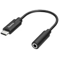 Produktbild: Hama USB 2.0 Adapter [1x USB-C® Stecker - 1x Klinkenbuchse 3.5 mm]