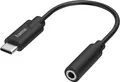 Produktbild: Hama Adapter 200318 USB-C-Adapter auf 3,5-mm-Klinke stereo Female