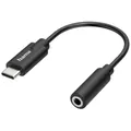 Produktbild: Hama USB 2.0 Adapter [1x USB-C® Stecker - 1x Klinkenbuchse 3.5 mm]