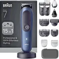 Produktbild: Braun Rasierer 245043 / Series 7 All-in-One AIO7580 Schwarz, Blau (245043)