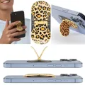 Produktbild: zipgrips Leopard - 2 in 1 Handy-Griff & Aufsteller - Sicherer Griff - Halter...