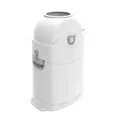 Produktbild: DIAPER CHAMP Regular - geruchsdicht - OHNE Nachfüllkassetten - Einhandbedienung - funktioniert mit normalen herkömmlichen Tüten/Müllbeutel - für ca. 30 Windeln - weiß/silber