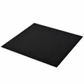 Produktbild: vidaXL Tischplatte Esstischplatte Glasplatte Ersatztischplatte Couchtischplatte Gartentischplatte Gehärtetes Glas Quadratisch 700x700mm Schwarz