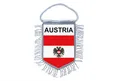 Produktbild: Wimpel fussballwimpel mini flagge fahne flaggen miniflagge österreich ref2