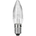 Produktbild: LED-Riffelkerze 8 - 55 V, 0,5 W, E10, warm-weiß,3er Blister