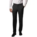 Produktbild: Hirschthal Anzughose Herren Business Anzughose Slim-Fit und Regular-Fit Hose in Kurz-, Lang- und Normalgrößen grau Regular-Fit | 58