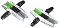 Produktbild: XLC Unisex – Erwachsene Bremsschuhe Cartridge V-Brake BS-V06 4er Set 72 mm, Grau, Schwarz, Grün, Silber, One Size