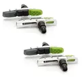 Produktbild: XLC Cartridge V-Brake Bremsschuhe BS-V06 72 mm, 3-farbig Bremsbeläge 2 PAAR