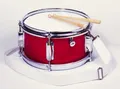 Produktbild: Spielmannszugtrommel SNARE DRUM Trommel ROT Metall Paradetrommel Marschtrommel