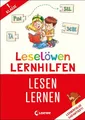 Produktbild: Leselöwen Lernhilfen - Lesen lernen - 1. Klasse Erfolgreich lesen lernen in d...