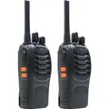 Produktbild: PNI Tragbares Radio PMR R40 PRO, Set mit 2 Stück, 0,5 W, 16 programmierbaren Kanälen, 16 PMR- und 50 (8 km) (43699555)