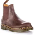 Produktbild: DR MARTENS 2976 Gelbe Naht Crazy Horse Leder Unisex Stiefel Brown Größe 3 - 12