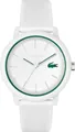 Produktbild: Lacoste Quarzuhr LACOSTE.12.12 2011169, Armbanduhr, Herrenuhr, Mineralglas, Silikonarmband