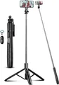 Produktbild: 180cm Handy Stativ Ständer & Selfie Stick, Handyhalter mit Abnehmbarer