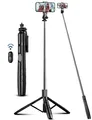 Produktbild: Handy Stativ Selfie Stick Ständer 180cm mit Fernbedienung für iPhone Android