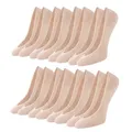 Produktbild: Füßlinge Ballerina Socken Damen 8 Paar Unsichtbare Sneaker Socken Damen Füssl...