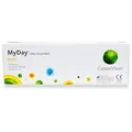 Produktbild: MyDay Toric (30er Packung) Tageslinsen (-0.5 dpt, Zyl. -0.75, Achse 150 & BC 8.6) mit UV-Schutz für Allergiker & trockenere Augen