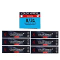 Produktbild: Wella Color Xpress 6 x 60 ml 8/31 hellblond gold asch Haarfarbe Set