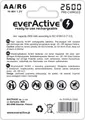 Produktbild: 5902020523383 Akkus everActive Ni-MH R6 AA 2600 mAh Professional Line everActive
