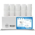 Produktbild: 40 Stk. Premium Thermorollen 80mm x 80mm x 12mm – Thermopapier Bonrollen 80 8...