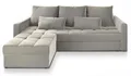 Produktbild: Masseno Ecksofa KOS PIK mit Schlaffunktion L-Form, Sofa mit Bettkasten, Wohnzimmersofa, Couch, Soffa, Bettsofa, Couchgarnitur- Beige, Paros 02