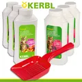 Produktbild: Kerbl je 3 Deo-Konzentrat für Katzentoilette Lavendel & Tropical + Streuschaufel