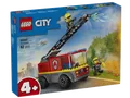 Produktbild: LEGO City 60463 Feuerwehrwagen mit Leiter 4+ (82 Teile)