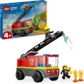 Produktbild: LEGO City 60463 Feuerwehrleiterfahrzeug Auto Feuerwehrmann Minifiguren