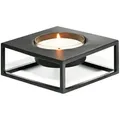 Produktbild: Philippi Teelichthalter Pulverbeschichteter Stahl, Minimalistisches Design, Elegante Schwebende Form – Solero | Philippi  - S