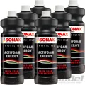 Produktbild: 6x 1 Liter SONAX PROFILINE ACTIFOAM ENERGY SNOW FOAM AUTOSHAMPOO KONZENTRAT