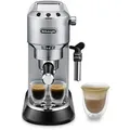 Produktbild: DeLonghi De'Longhi Dedica EC685.M Siebträger Kaffeemaschine, metal