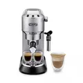 Produktbild: DeLonghi EC 685.M Dedica Style Siebträger Espressomaschine Silber