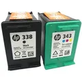 Produktbild: Original HP Tintendruckkopfpatrone 338+343 Multipack für Deskjet 460 5700 650...