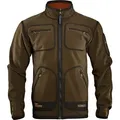 Produktbild: Härkila Herren Kamko Jagd-Fleecejacke - M - hunting green/orange blaze
