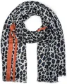 Produktbild: styleBREAKER Modeschal Weicher Schal mit Leoparden Print und Streifen, (1-St)